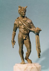 ピュイドドームの水星像、1〜2世紀（ブロンズ）